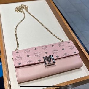 New Soft Pink MCM Crossbody